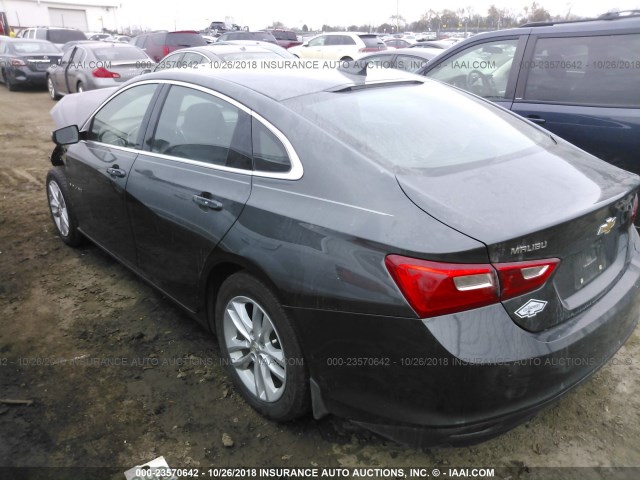 1G1ZJ5SU2GF335035 - 2016 CHEVROLET MALIBU HYBRID GRAY photo 3