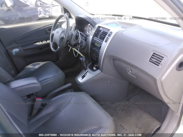 KM8JN12D06U383513 - 2006 HYUNDAI TUCSON GLS/LIMITED 绿色 照片 5