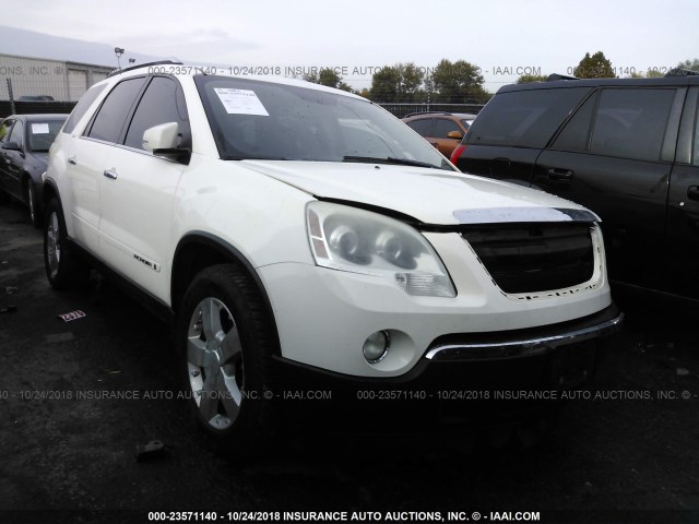 1GKEV23708J262901 - 2008 GMC ACADIA SLT-1 WHITE photo 1