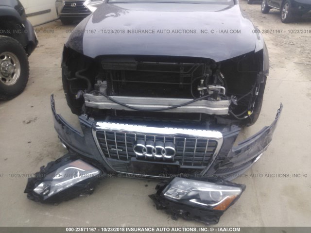 WA1DKAFP8CA045346 - 2012 AUDI Q5 PREMIUM PLUS GRAY photo 6