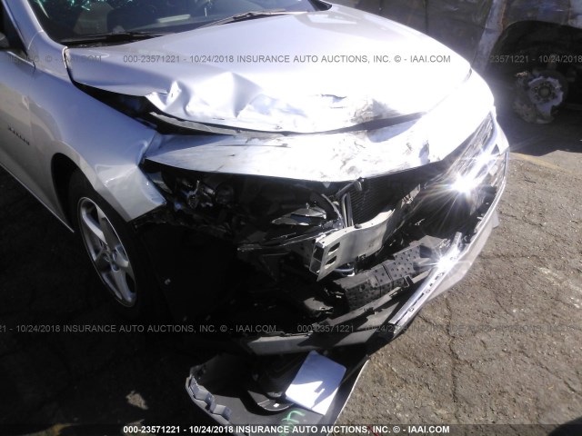 1G1ZB5ST1GF290240 - 2016 CHEVROLET MALIBU LS 银色 照片 6