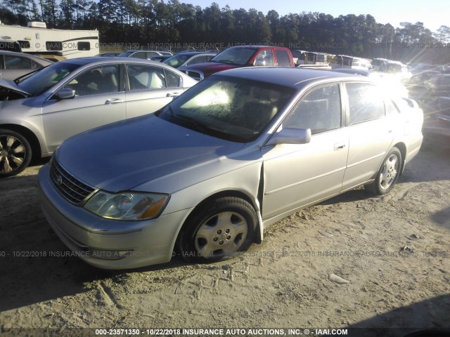 4T1BF28B64U379217 - 2004 TOYOTA AVALON XL/XLS SILVER photo 2