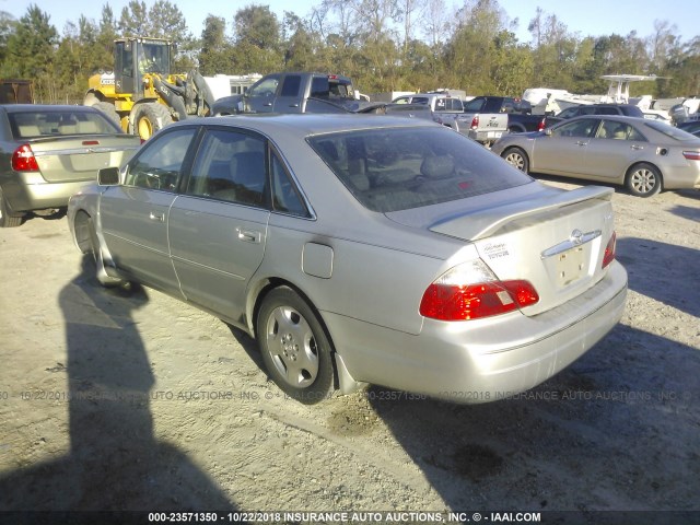 4T1BF28B64U379217 - 2004 TOYOTA AVALON XL/XLS SILVER photo 3