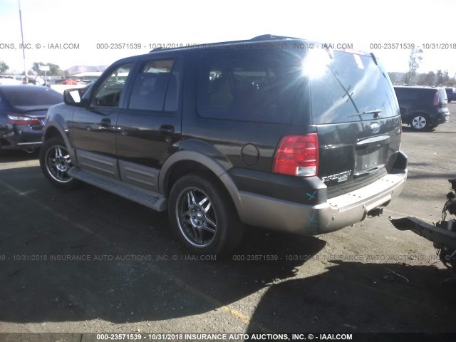 1FMPU17L74LB82000 - 2004 FORD EXPEDITION EDDIE BAUER BLACK photo 3