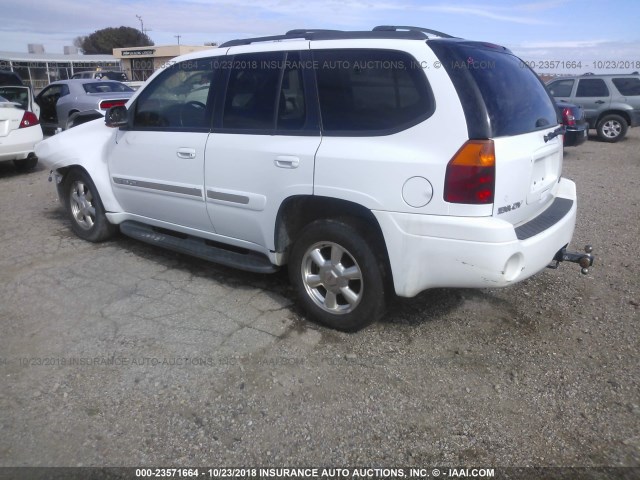 1GKDT13SX22309126 - 2002 GMC ENVOY WHITE photo 3