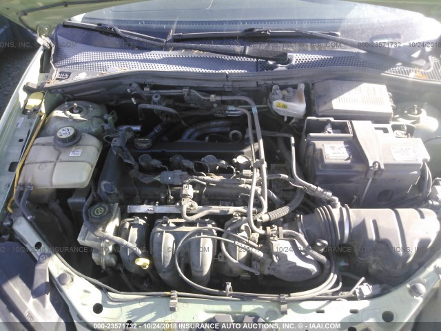 1FAHP34N17W113958 - 2007 FORD FOCUS ZX4/S/SE/SES 绿色 照片 10