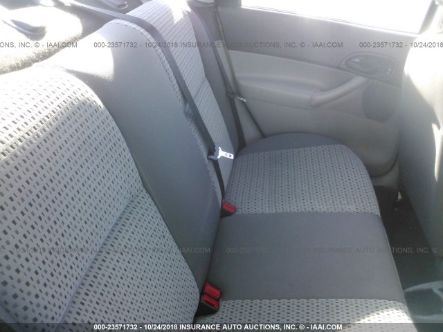 1FAHP34N17W113958 - 2007 FORD FOCUS ZX4/S/SE/SES 绿色 照片 8