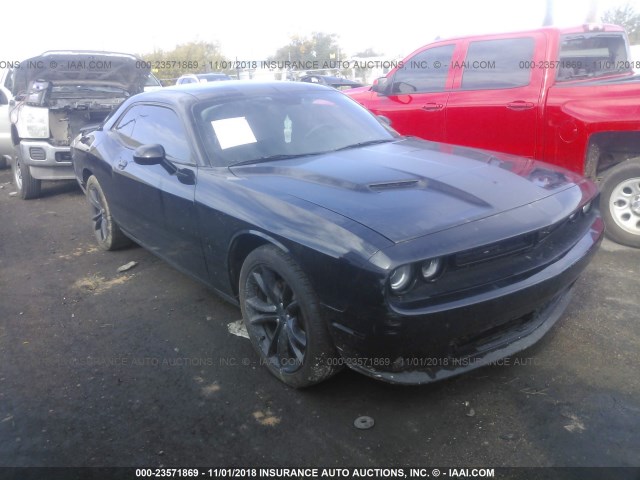 2C3CDZAG3GH250232 - 2016 DODGE CHALLENGER SXT BLACK photo 1