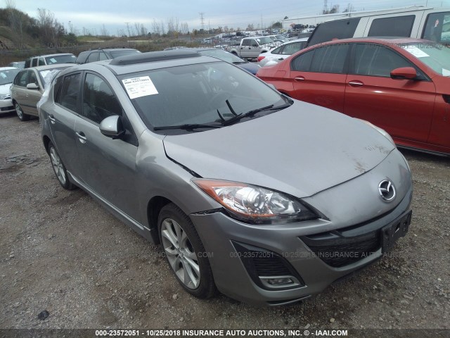 JM1BL1H52A1297984 - 2010 MAZDA 3 S GRAY photo 1