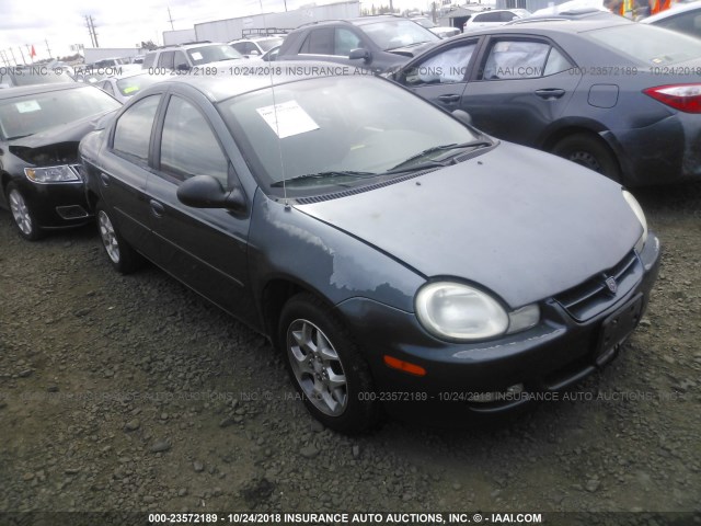 1B3ES56C72D591911 - 2002 DODGE NEON ES BLUE photo 1