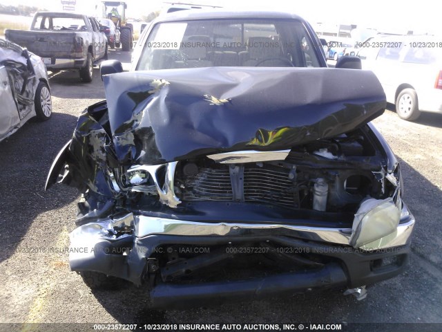 5TEHN72N93Z253375 - 2003 TOYOTA TACOMA DOUBLE CAB 黑色 照片 6