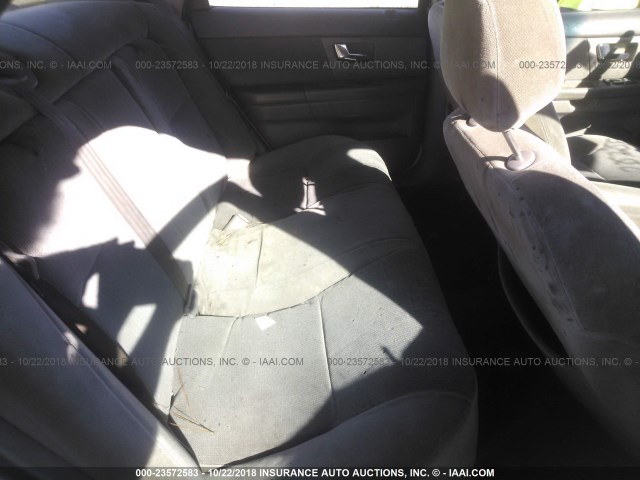 1FAFP55U82A164159 - 2002 FORD TAURUS SES WHITE photo 8