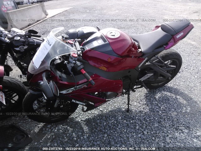 JKAZXCJ17DA016606 - 2013 KAWASAKI ZX1000 J RED photo 2