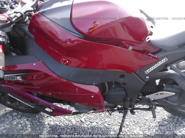 JKAZXCJ17DA016606 - 2013 KAWASAKI ZX1000 J RED photo 9