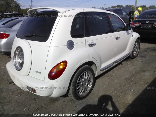 3C8FY78GX3T518717 - 2003 CHRYSLER PT CRUISER GT WHITE photo 4