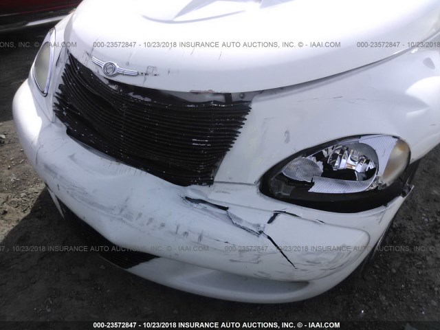 3C8FY78GX3T518717 - 2003 CHRYSLER PT CRUISER GT WHITE photo 6