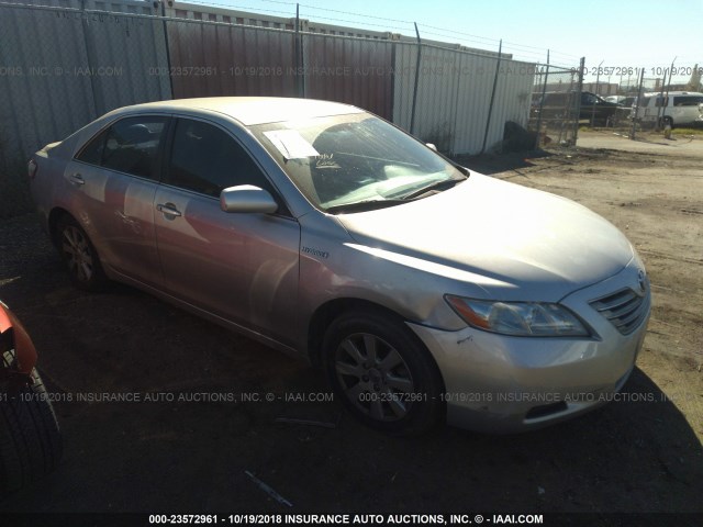 JTNBB46K673015626 - 2007 TOYOTA CAMRY NEW GENERAT HYBRID SILVER photo 1