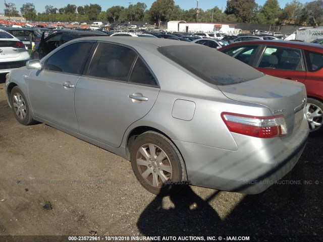 JTNBB46K673015626 - 2007 TOYOTA CAMRY NEW GENERAT HYBRID SILVER photo 3