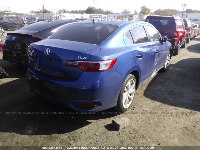 19UDE2F38HA006653 - 2017 ACURA ILX WATCH PLUS BLUE photo 4