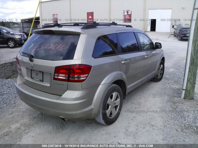 3D4GG57V99T550566 - 2009 DODGE JOURNEY BROWN photo 4