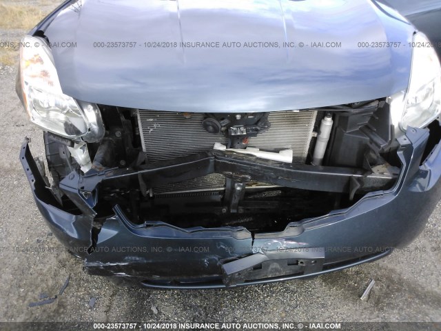 JN8AS5MV0CW701290 - 2012 NISSAN ROGUE S/SV GRAY photo 6