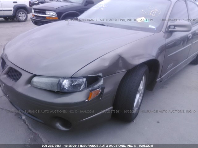 1G2WR521XXF285157 - 1999 PONTIAC GRAND PRIX GTP BROWN photo 6