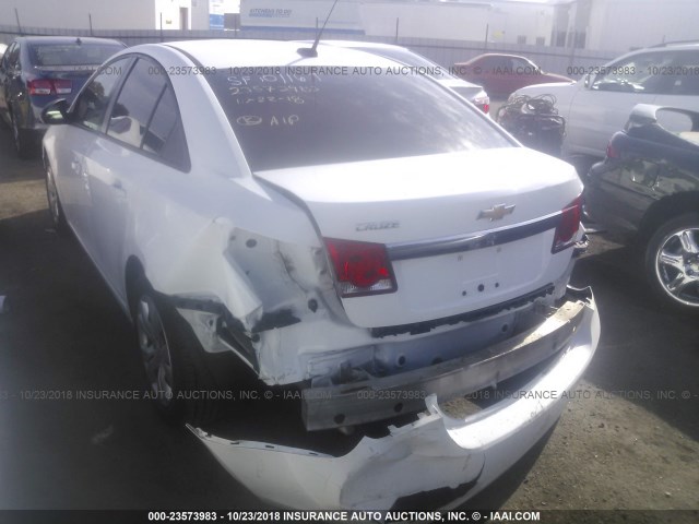 1G1PA5SG1D7300378 - 2013 CHEVROLET CRUZE LS WHITE photo 3