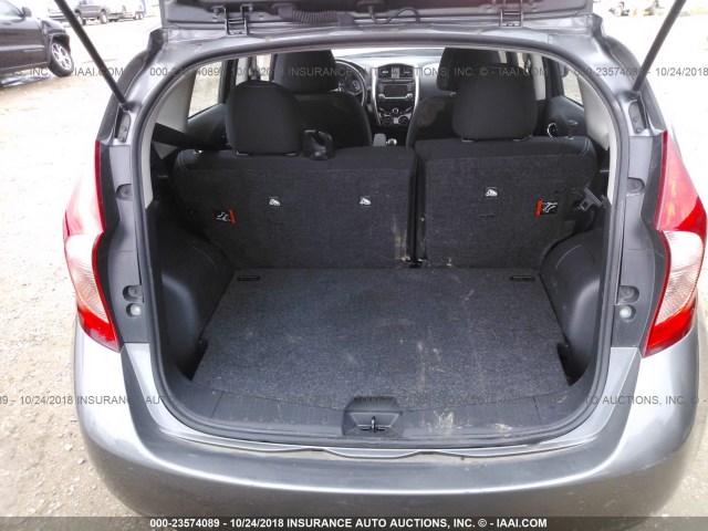 3N1CE2CP2GL351236 - 2016 NISSAN VERSA NOTE S/S PLUS/SV/SL/SR GRAY photo 8