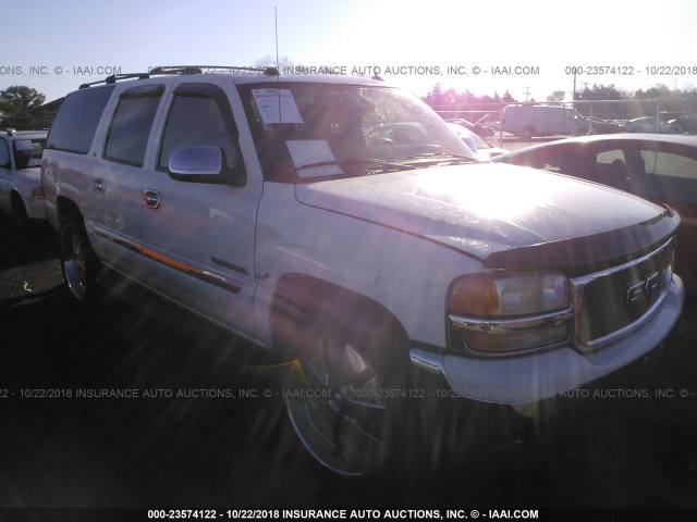 3GKFK16Z85G126856 - 2005 GMC YUKON XL K1500 WHITE photo 1