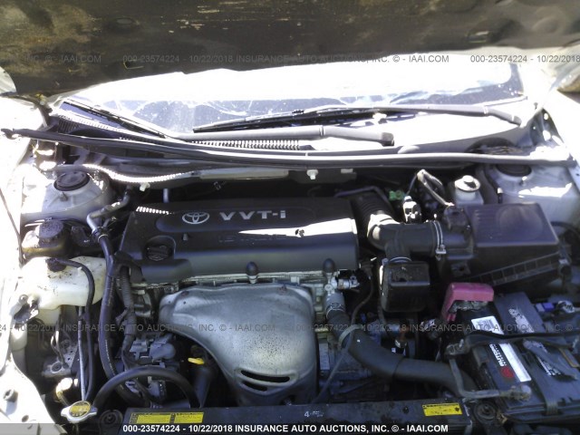 JTKDE177X60134365 - 2006 TOYOTA SCION TC 银色 照片 10