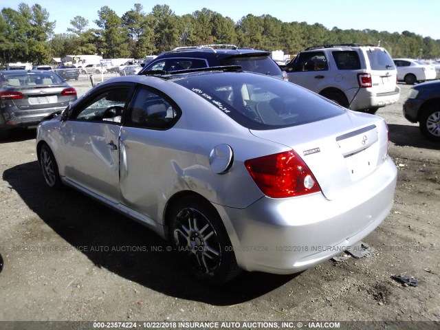 JTKDE177X60134365 - 2006 TOYOTA SCION TC 银色 照片 3