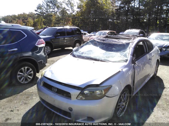 JTKDE177X60134365 - 2006 TOYOTA SCION TC 银色 照片 6