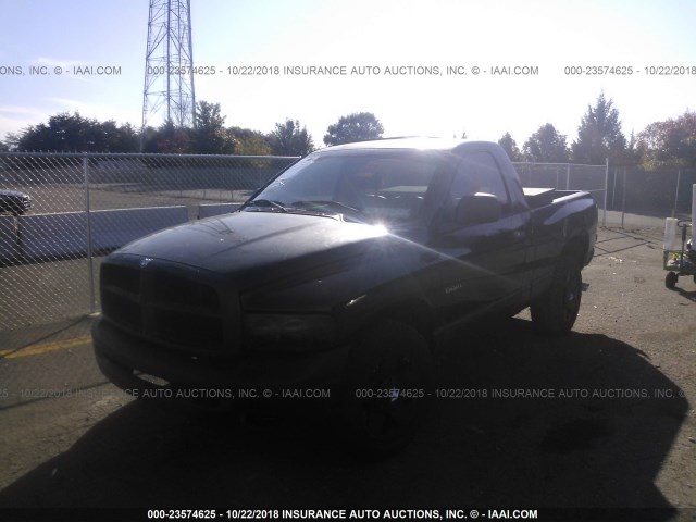 1D7HA16K65J621863 - 2005 DODGE RAM 1500 ST BLACK photo 2