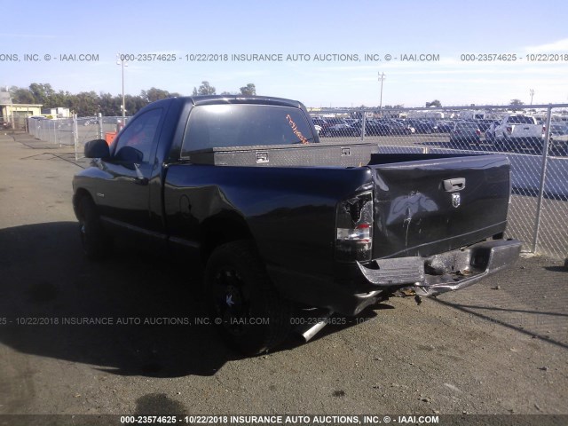 1D7HA16K65J621863 - 2005 DODGE RAM 1500 ST BLACK photo 3