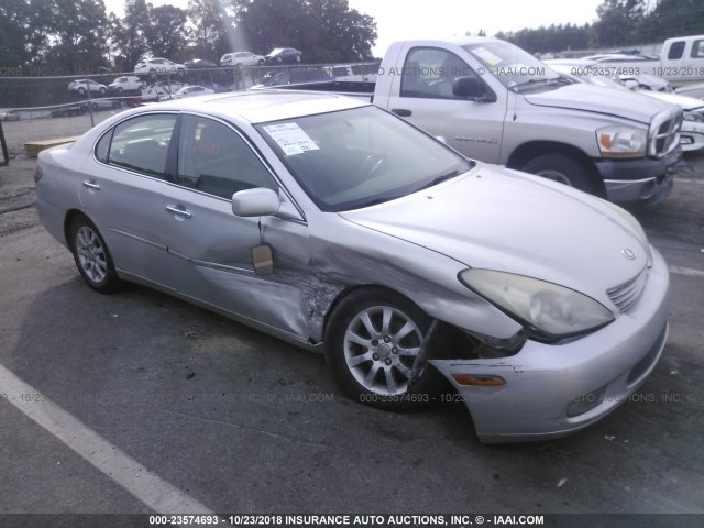 JTHBF30G225035410 - 2002 LEXUS ES 300 SILVER photo 1