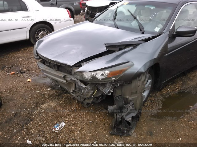 1HGCS12318A017398 - 2008 HONDA Accord LX-S GRAY photo 6