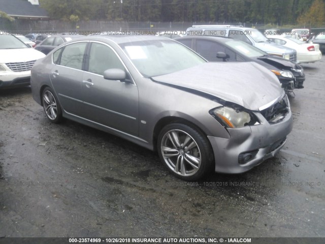 JNKAY01E78M600105 - 2008 INFINITI M35 SPORT GRAY photo 1