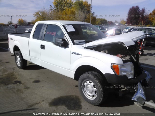 1FTFX1EFXCFC81623 - 2012 FORD F150 SUPER CAB WHITE photo 1