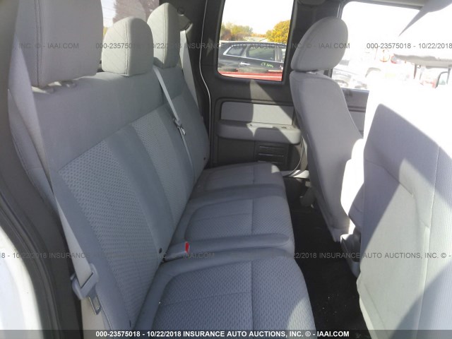 1FTFX1EFXCFC81623 - 2012 FORD F150 SUPER CAB WHITE photo 8