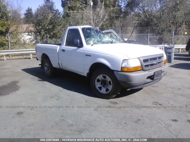 1FTYR10C0YTA18131 - 2000 FORD RANGER WHITE photo 1