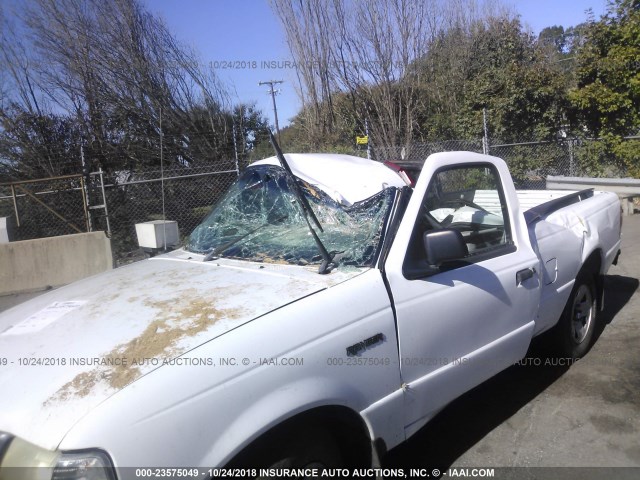 1FTYR10C0YTA18131 - 2000 FORD RANGER WHITE photo 6