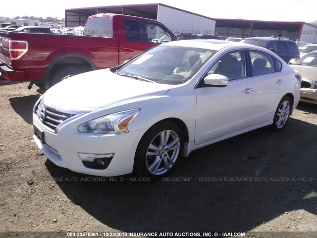 1N4BL3AP8FC193279 - 2015 NISSAN ALTIMA 3.5S/3.5SV/3.5SL WHITE photo 2