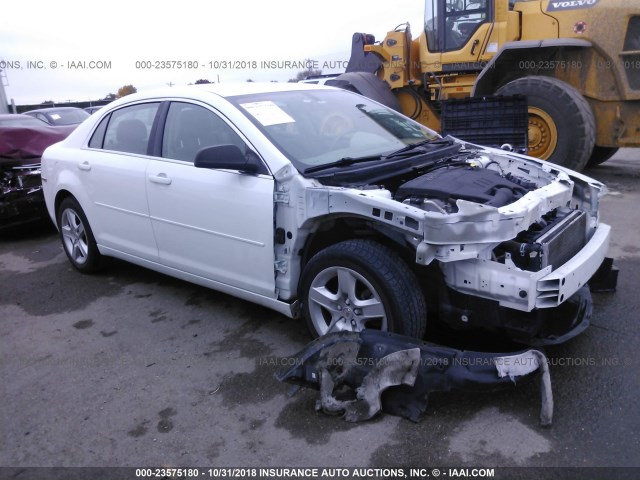 1G1ZA5EU9CF389695 - 2012 CHEVROLET MALIBU LS 白色 照片 1