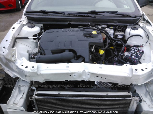 1G1ZA5EU9CF389695 - 2012 CHEVROLET MALIBU LS 白色 照片 10