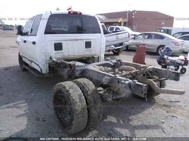 3D7MX48A07G793264 - 2007 DODGE RAM 3500 ST/SLT WHITE photo 3