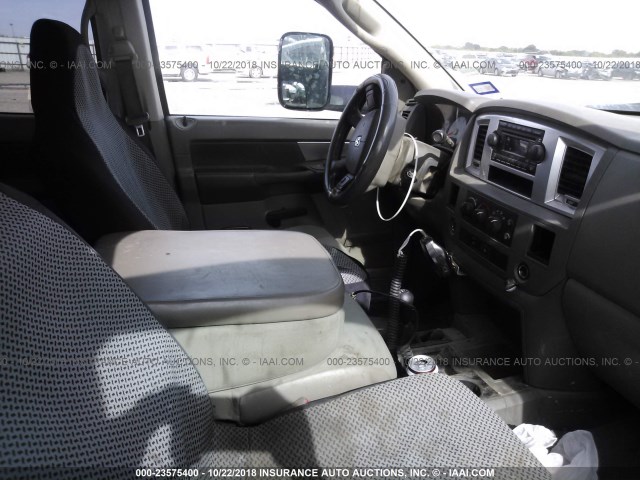 3D7MX48A07G793264 - 2007 DODGE RAM 3500 ST/SLT WHITE photo 5