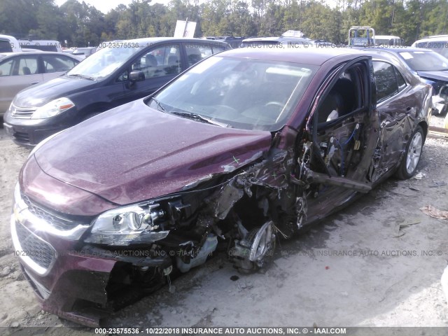 1G11C5SL4FF143709 - 2015 CHEVROLET MALIBU 1LT 勃艮第红 照片 6