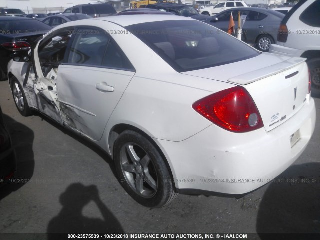 1G2ZG57N484151269 - 2008 PONTIAC G6 SE WHITE photo 3