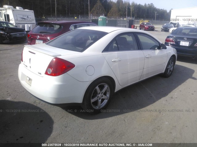 1G2ZG57N484151269 - 2008 PONTIAC G6 SE WHITE photo 4