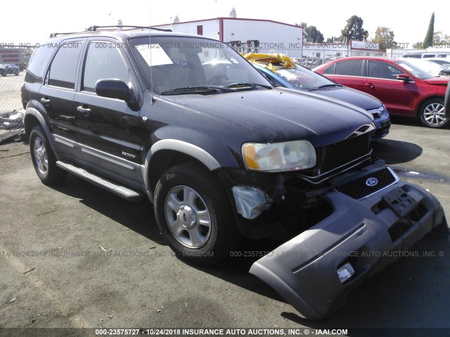 1FMCU03141KC40482 - 2001 FORD ESCAPE XLT BLACK photo 1